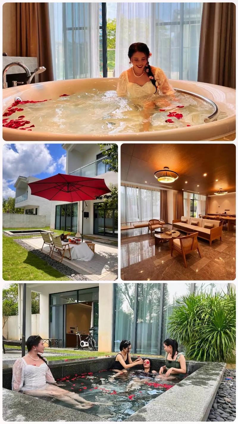 来陆川九龙山庄泡温泉，享受疗养之旅